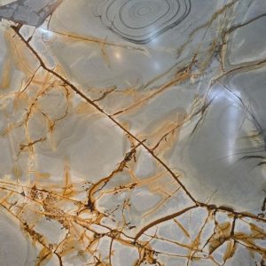 Natuursteen Kwartsiet Keukenbladen Blue Roma