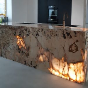 Natuursteen Keukenbladen