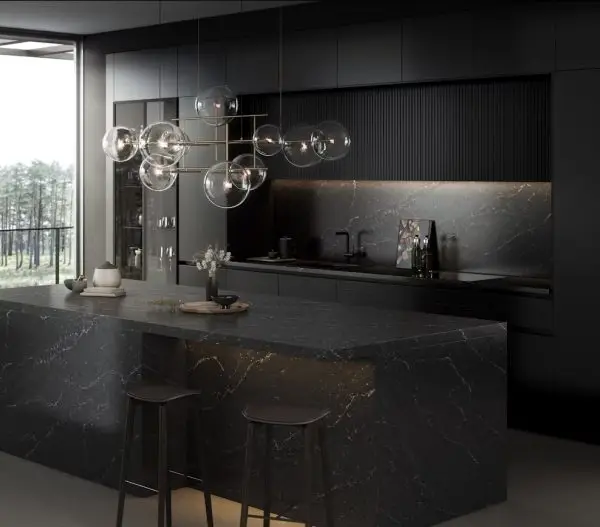 Composiet Keukenbladen Romantic Ash Silestone