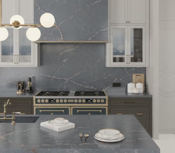 Composiet Keukenbladen Parisien Bleu Silestone