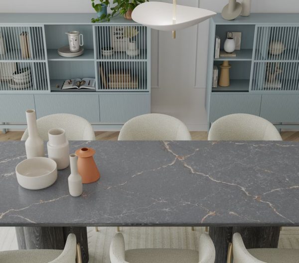 Composiet Keukenbladen Parisien Bleu Silestone