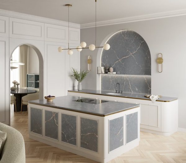 Composiet Keukenbladen Parisien Bleu Silestone