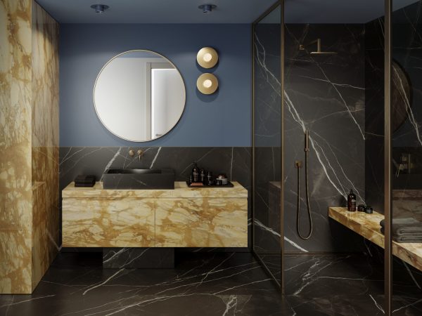 Marazzi Calacatta Black keramiek Keukenbladen - Afbeelding 3