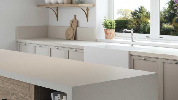 Caesarstone 1004 Stoneburst Composiet Keukenbladen