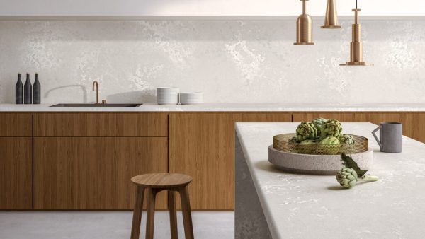 Caesarstone 4011 Cloudburst Concrete Composiet Keukenbladen