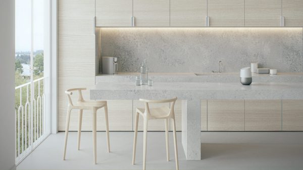 Caesarstone  4044 Airy Concrete Composiet Keukenbladen