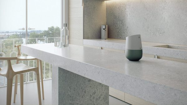 Caesarstone  4044 Airy Concrete Composiet Keukenbladen