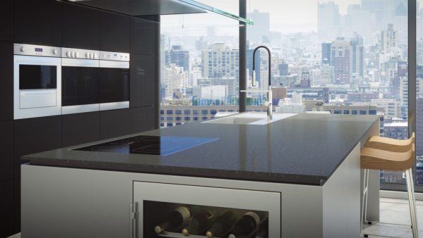 Caesarstone 5003 Piatra Grey Composiet Keukenbladen