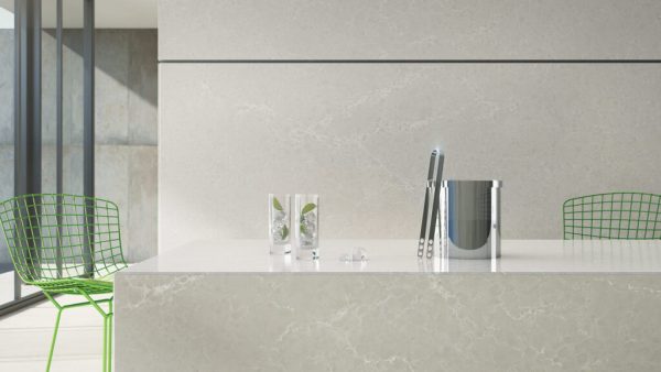 Caesarstone 5110 Alpine Mist Composiet Keukenbladen