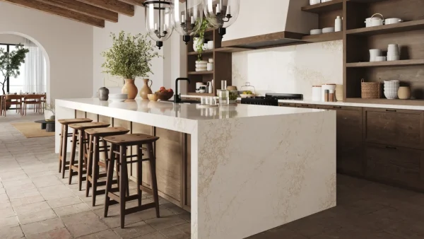 Caesarstone 5152 Goldfinch Composiet Keukenbladen