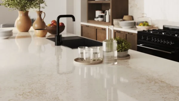 Caesarstone 5152 Goldfinch Composiet Keukenbladen