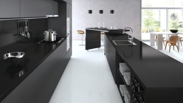 Composiet Keukenbladen 3100 Jet Black Caesarstone