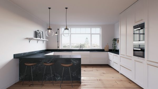 Composiet Keukenbladen  5101 Empira Black Caesarstone