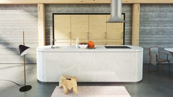 Composiet Keukenbladen 5141 Frosty Carrina Caesarstone