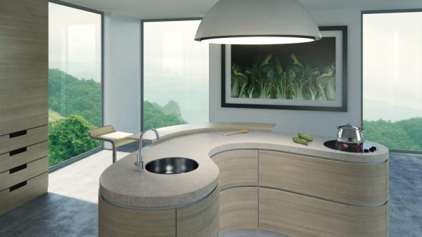 Composiet Keukenbladen 6131 Bianco Drift Caesarstone