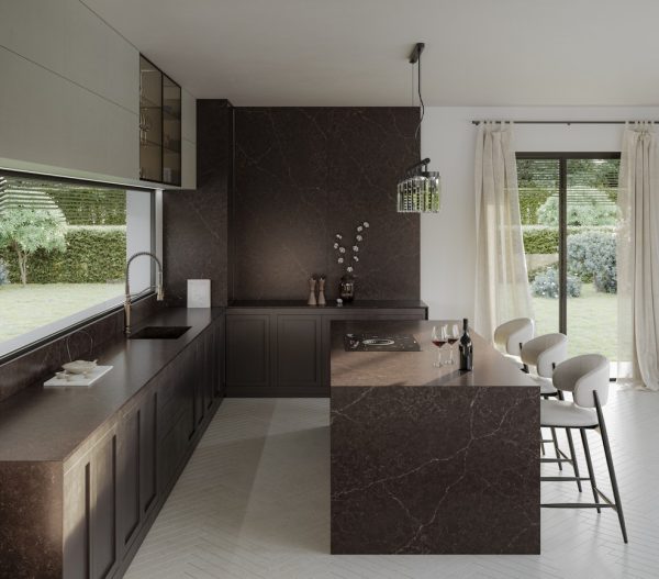 Composiet Keukenbladen Château Brown Silestone