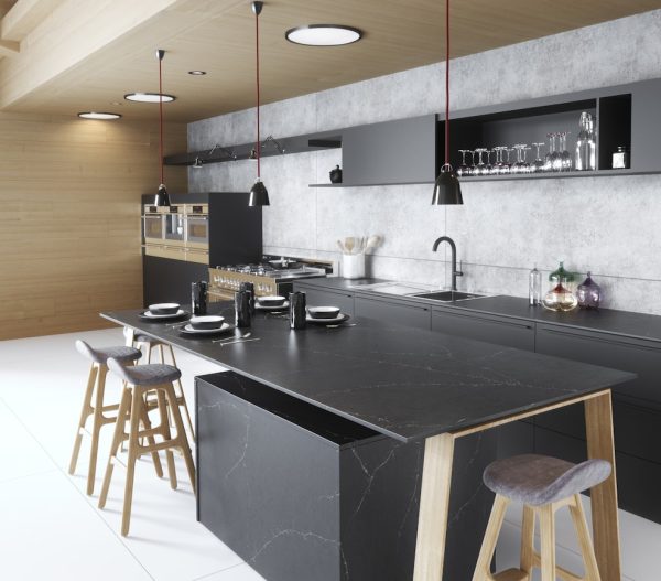 Composiet Werkbladen Charcoal Soapstone Silestone