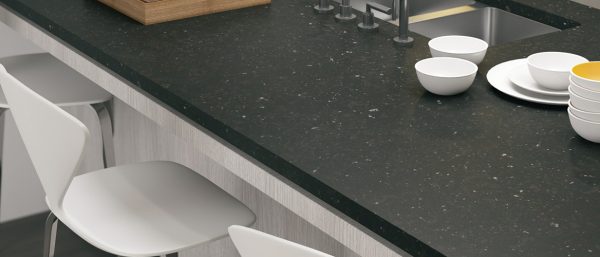 Silestone Arden Blue Composiet Keukenbladen