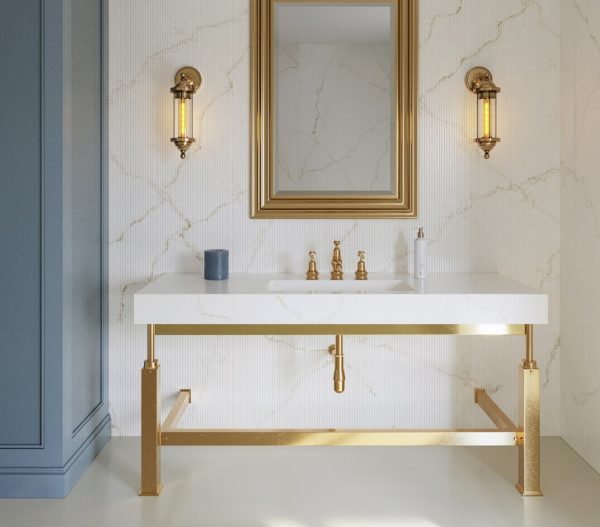 Silestone Blanc élysée Composiet Keukenbladen