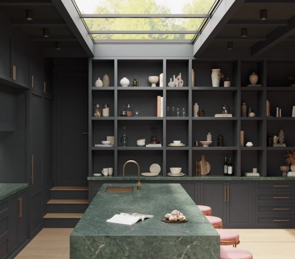 Silestone Jardin Emerald Composiet Aanrechtbladen