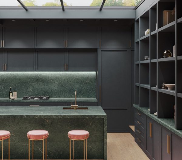 Silestone Jardin Emerald Composiet Aanrechtbladen