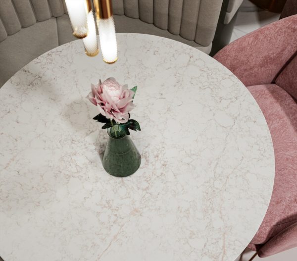 Silestone Riviére Rose Composiet Werkbladen