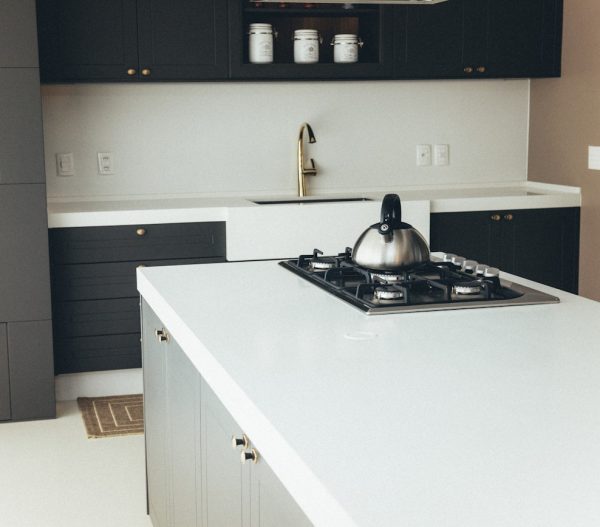 Silestone White Zeus Composiet Keukenbladen