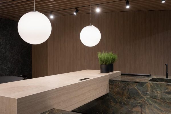 Marazzi Travertino Classico keramiek Werkbladen