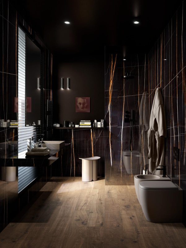 Marazzi Sahara Noir keramiek Werkbladen
