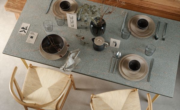Marazzi Terrazzo Grey keramiek Keukenbladen