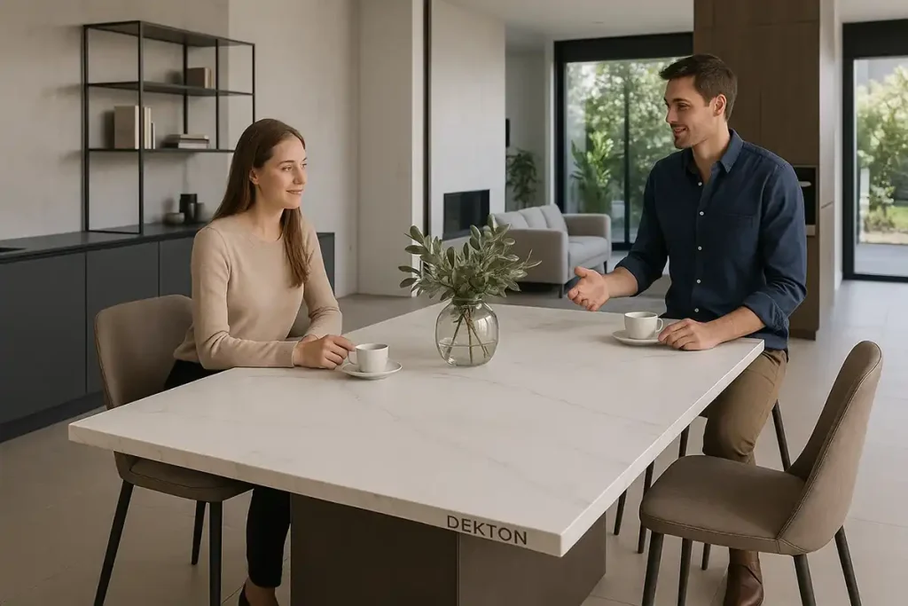 eettafel Dekton