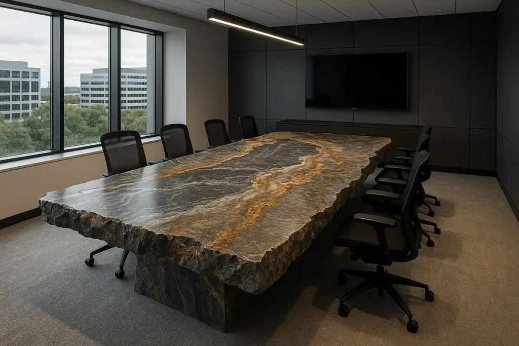 Hardstenen bureau