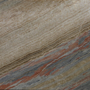 Rainbow Onyx natuursteen plaat met kleurrijke natuurlijke aders, geschikt voor wandbekleding, werkbladen, badkamers en exclusieve interieurs.