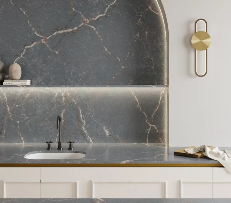 Composiet Keukenbladen Parisien Bleu Silestone